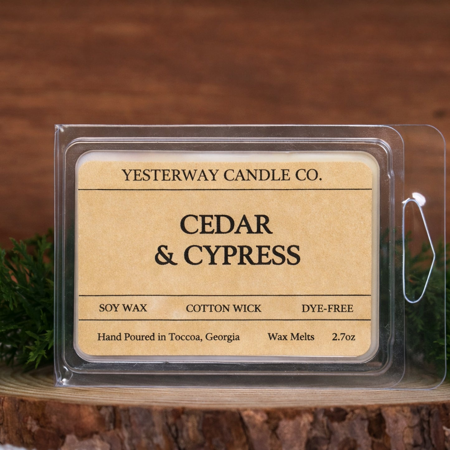 Cedar & Cypress Wax Melt