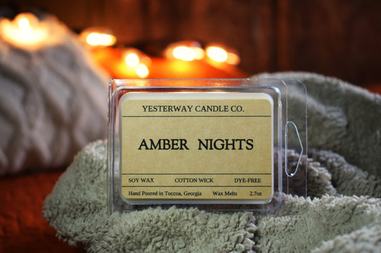 Amber Nights- Wax Melts