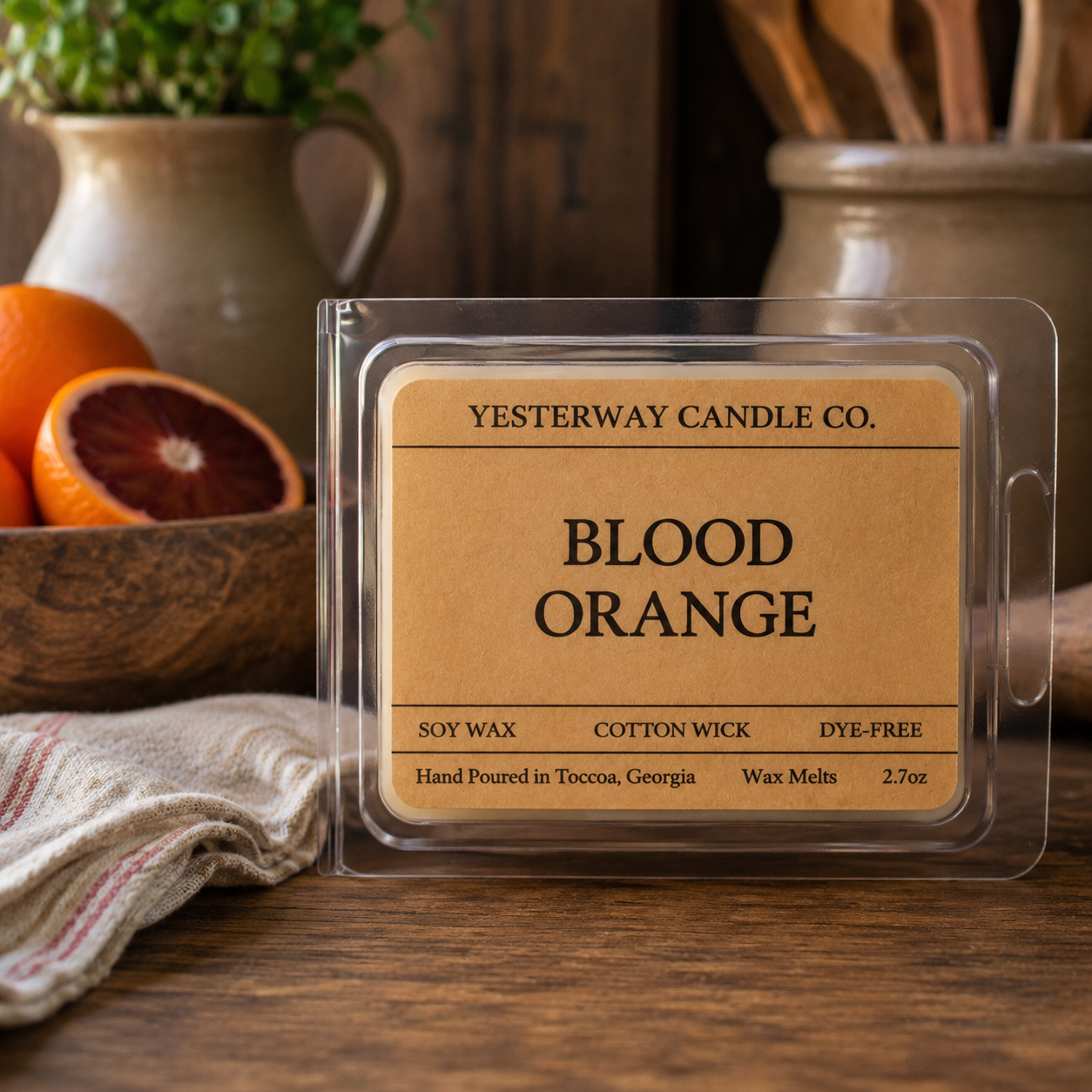 Blood Orange-Wax Melt