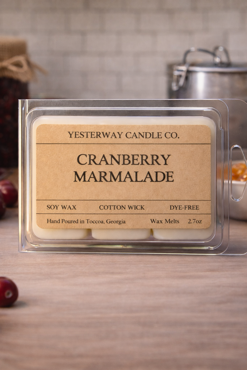 Cranberry Marmalade-Wax Melt