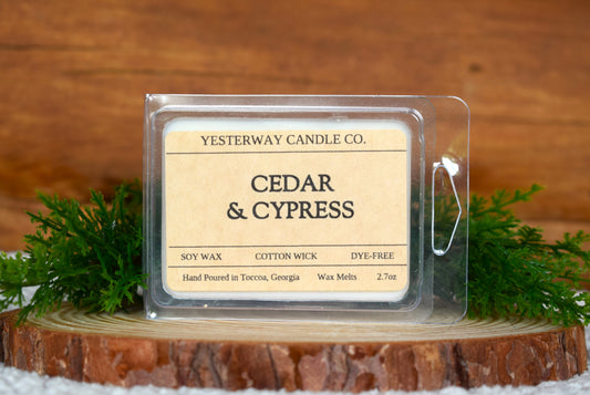 Cedar & Cypress- Wax Melt