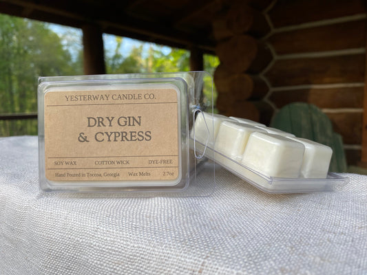 Dry Gin & Cypress- Wax Melts